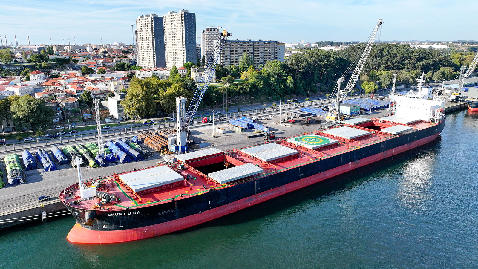 Grupo ETE reforça liderança em operações portuárias no Porto de Leixões